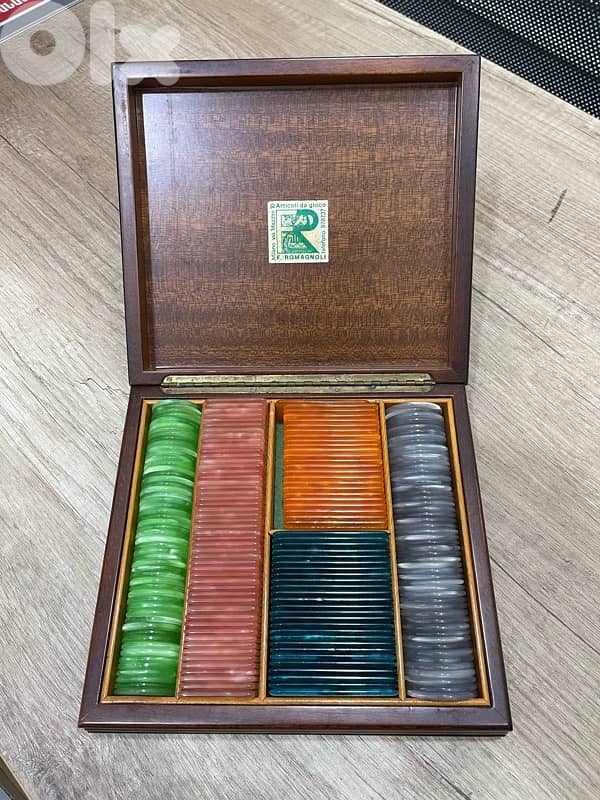 Original Mother of Pearl Casino Chips Poker File 203 Units 3