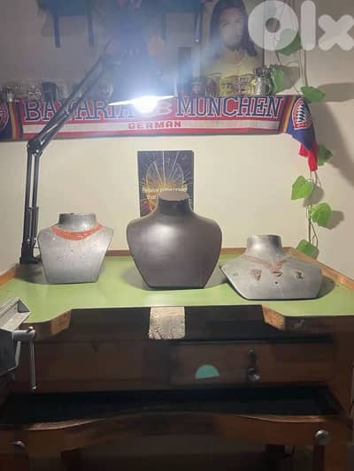 jewelry tools and table…