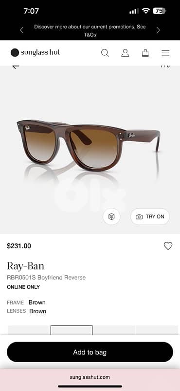 Rayban Boyfriend Reverse 7