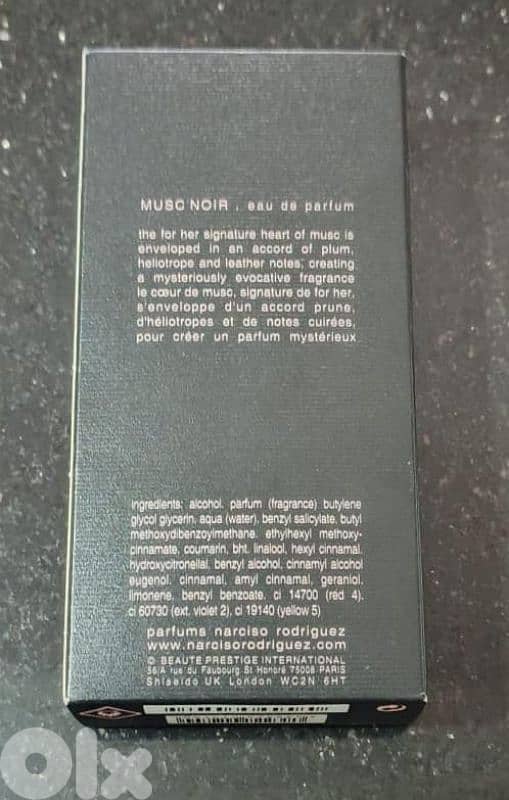 Narciso Rodriguez For Her Musc Noir EDP 100ml Original not copy 2