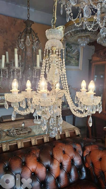 original bohemian crystal czech chandelier 1
