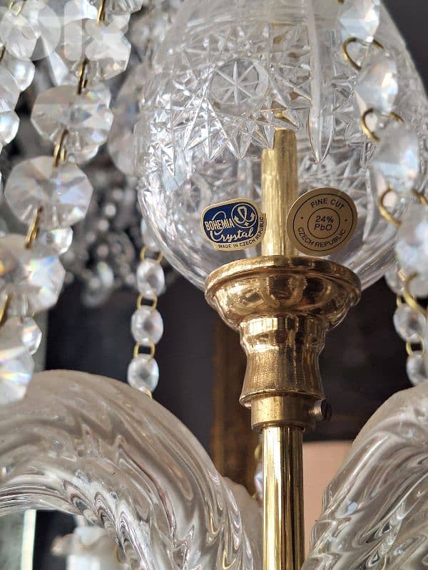 original bohemian crystal czech chandelier 4