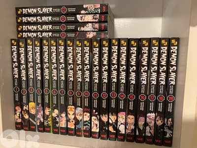 Demon Slayer All 23 Volume Manga Set