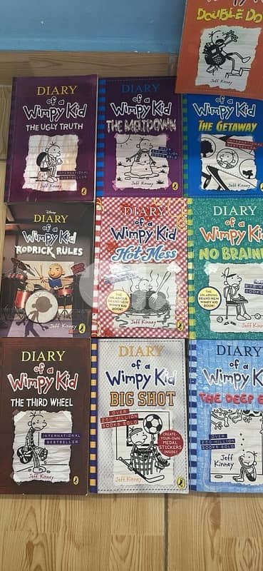 Diary of A Wimpy Kid 16 Book Set All for 100$ 1