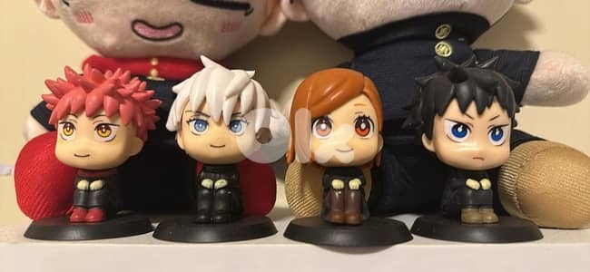 Jujutsu Kaisen Mini Figurines All for 8$ (Yuji, Nobara, Gojo, Megumi )