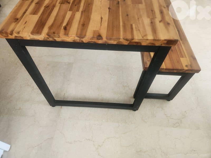 dining table with bench 2