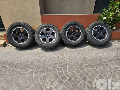 Goodyear Duratrac with rims