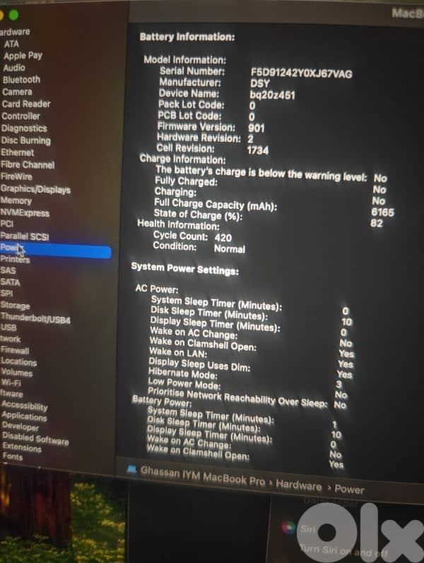 macbook pro 2019 core i9 15inch 3