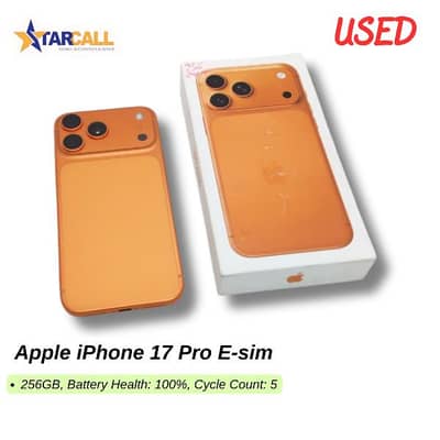 Used Apple iPhone 17 Pro E-sim