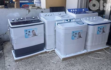 Washer General 9kg Twin Tub غسالة جرنين جنرال