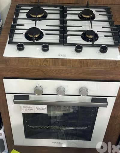 Top+Oven General Gold 60cm توب+فرن جنرال غولد الأصلي