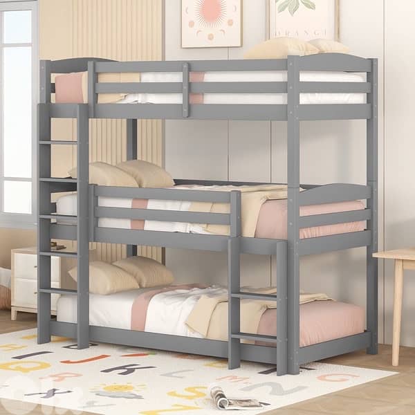 children triple bed 2