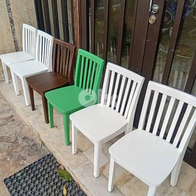 كراسي اطفال اوروبي خشب مسيف وحدي 20$