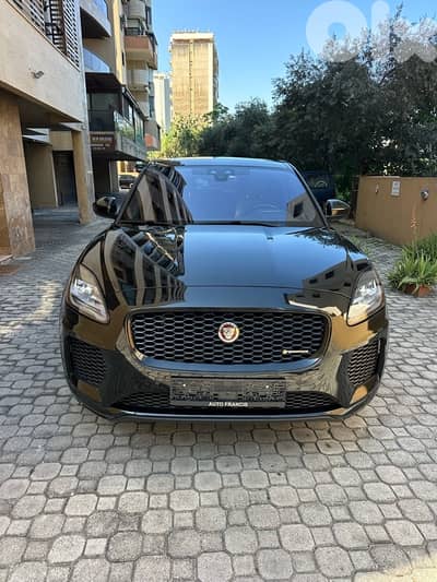 Jaguar E-Pace R-Dynamic First Edition 2018 black on black-clean carfax