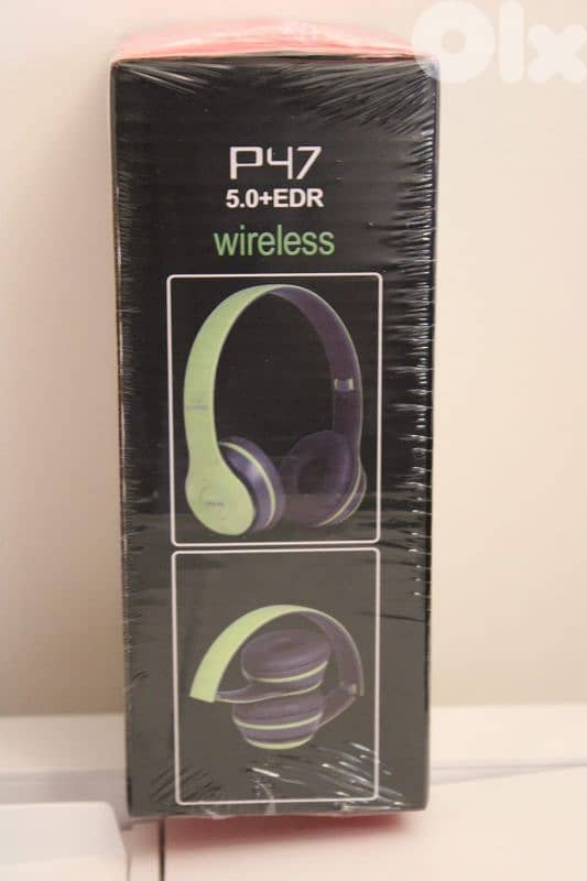 P47 Wireless Bluetooth Headphones - New Sealed 6