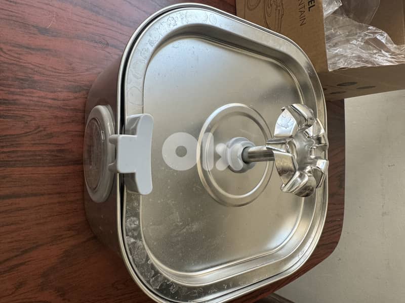 Cat Dog Pet Water Fountain Stainless Steel, 3.2L + free delivery 1