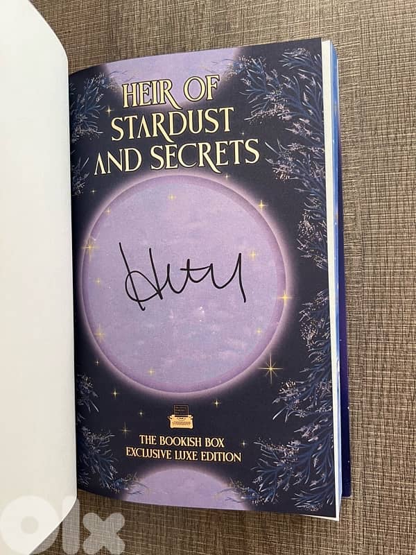 Book - Heir of Stardust and Secrets - Special Edition from Bookish Box 8
