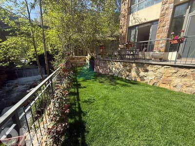 "River access" Furnished 74m2 Chalet+100m2 Terrace 4rent in Faraya