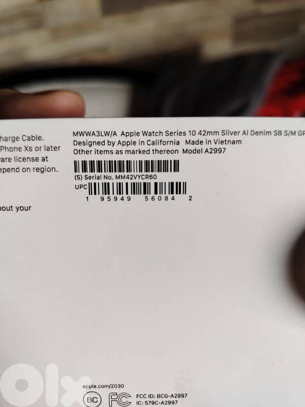 Apple watch s10 42 mm Silver 2