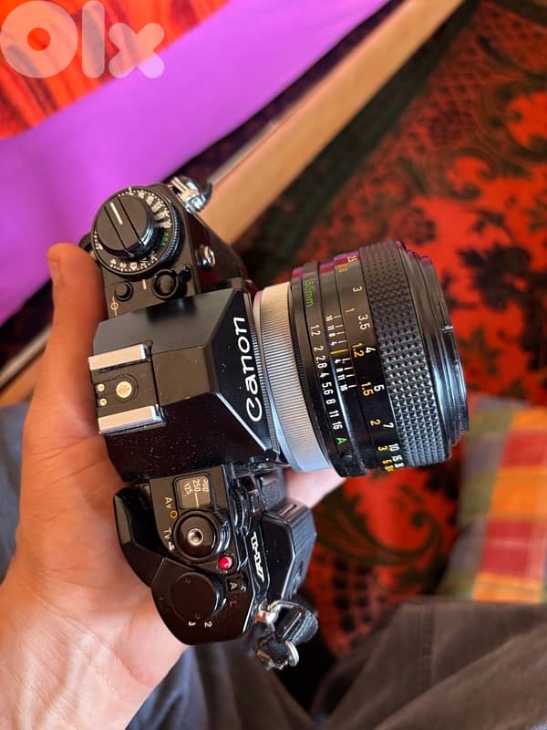 canon A1 kens 50mm 1.2 sSC 8