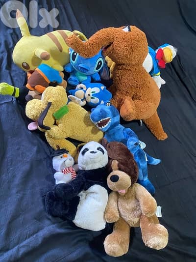 Preloved stuffed toys peluche