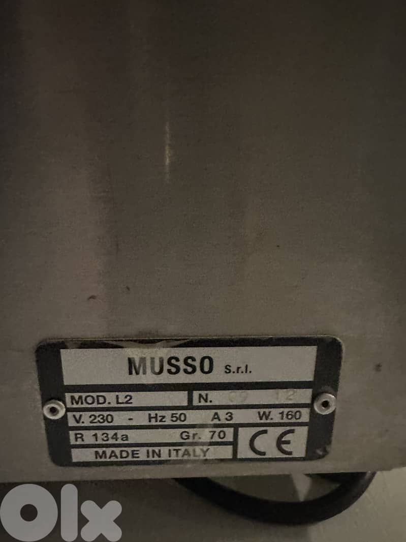 Musso Italian Ice Cream/ Gelato Machine 3