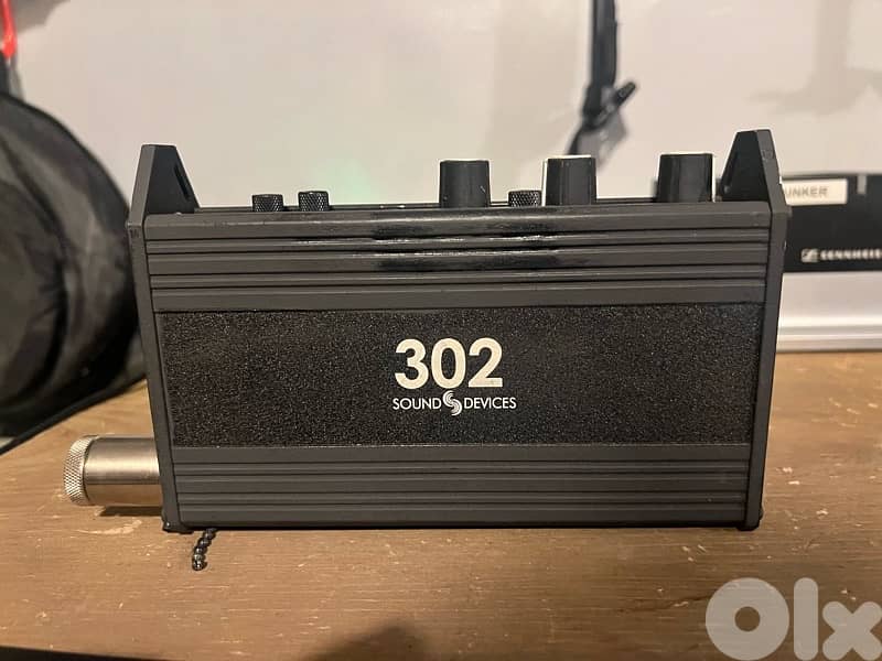 Sound Devices 302 Field Mixer + Original Bag – Excellent Condition 1