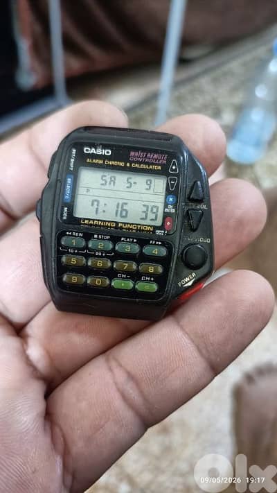 casio ساعه كاسيو ريمون كنترول
