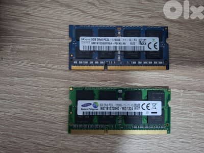 16GB (2x8GB) DDR3L RAM for Laptop - 1600MHz PC3L-12800S