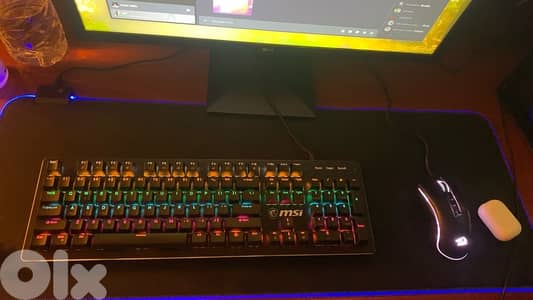 MSI Keyboard + RedDragon mouse combo