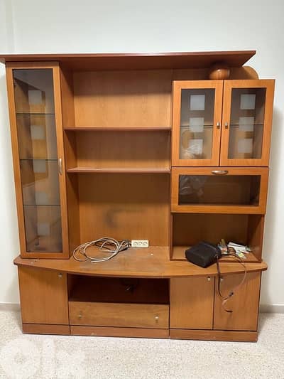 Used Wooden TV Unit