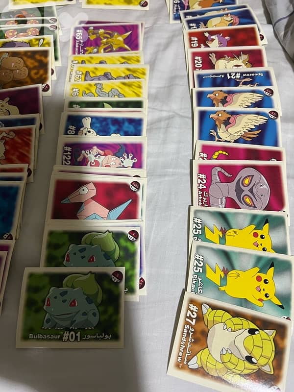 vintage collection pogs, cards and stickers 4