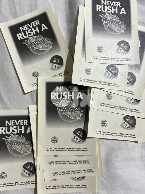 vintage collection pogs, cards and stickers 5