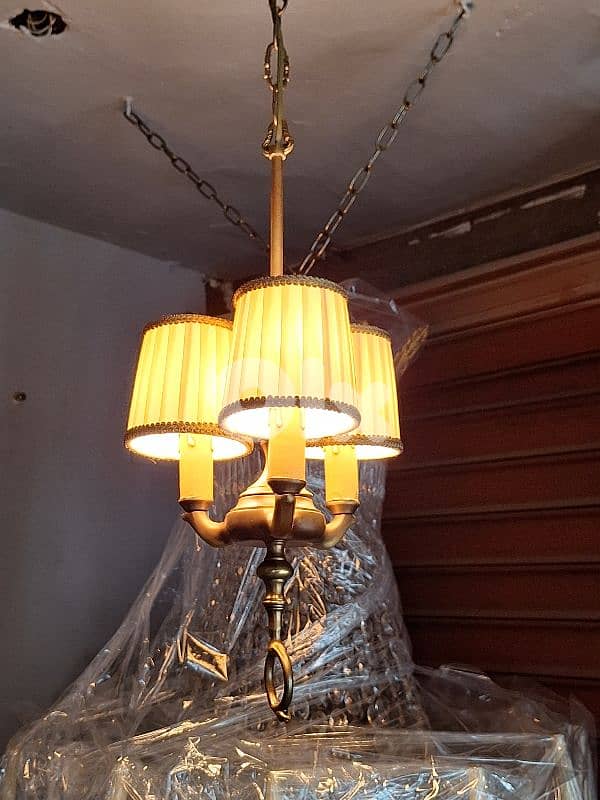 small french bronze chandelier 1