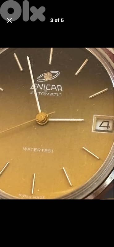 Enicar Automatic "Water-Test"-Swiss Made Vintage Watch-Ref 165-097-001 2