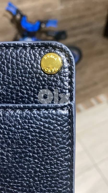 ‏NEW-MIRROR IDENTICAL GENUINE LEATHER FENDI 9
