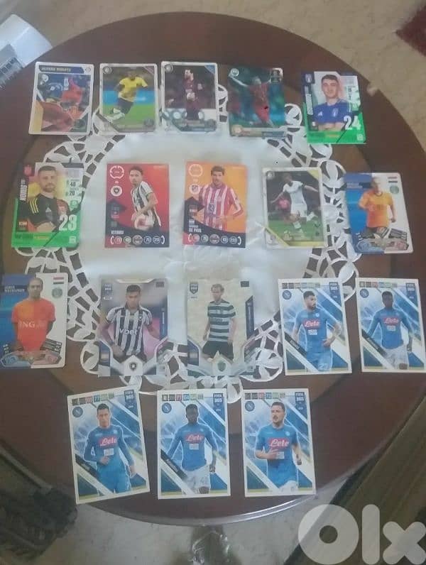 varied football cards 1