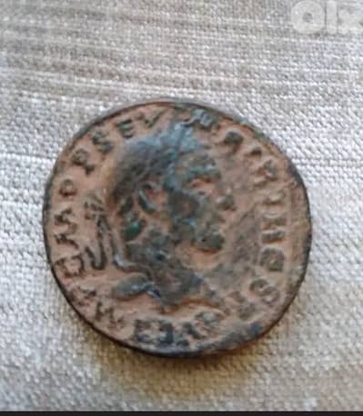 Ancient Roman coin Emperor Macrinus Great Roma coin year 217 AD