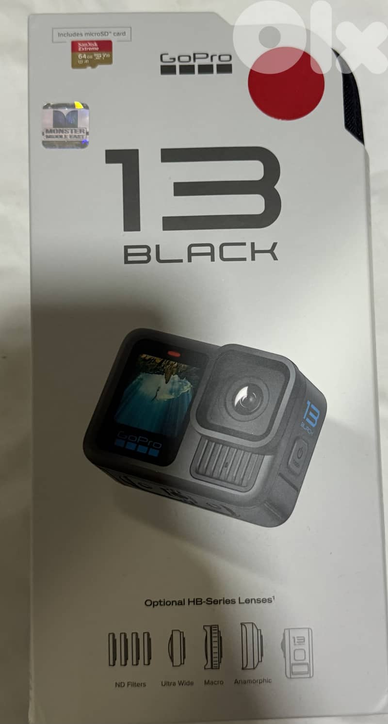 Go pro hero 13 black, unwanted gift 1