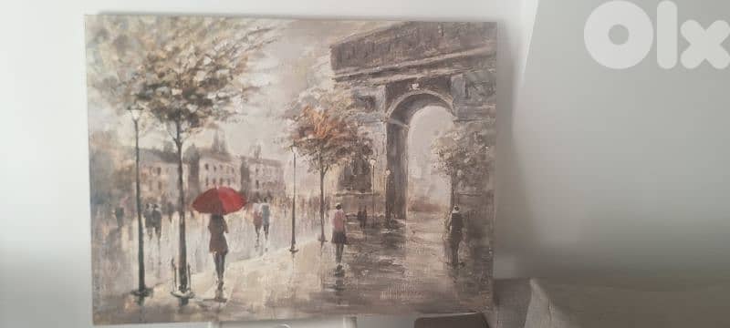 Large Paris Canvas Wall Art – 60x80 1