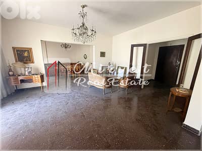 4 Bedrooms Apartment in AchrafiehlWith a Large Balcony
