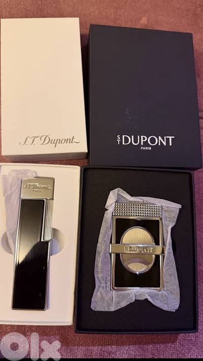 Dupon lighter & cigar cutter