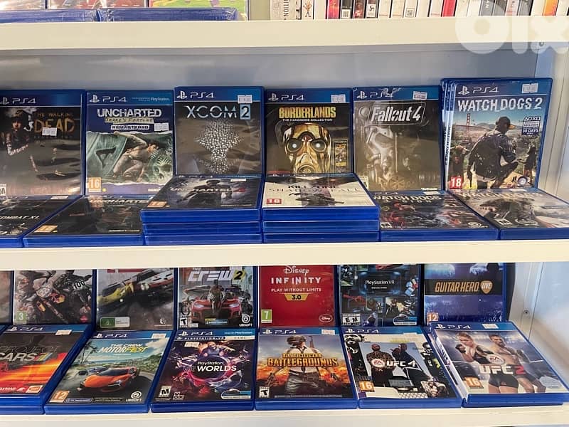 Used Ps4 and Ps5 games 2