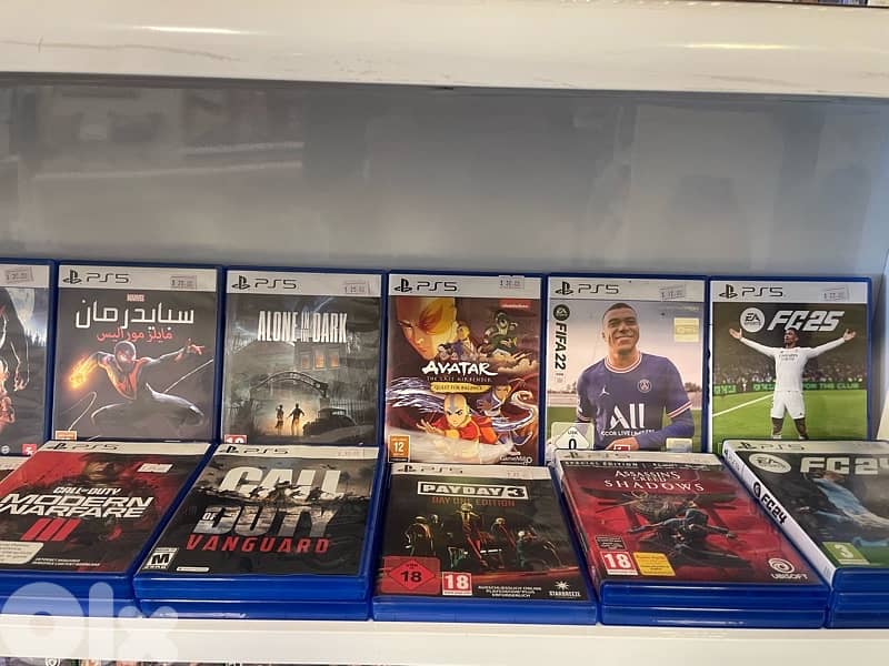 Used Ps4 and Ps5 games 7