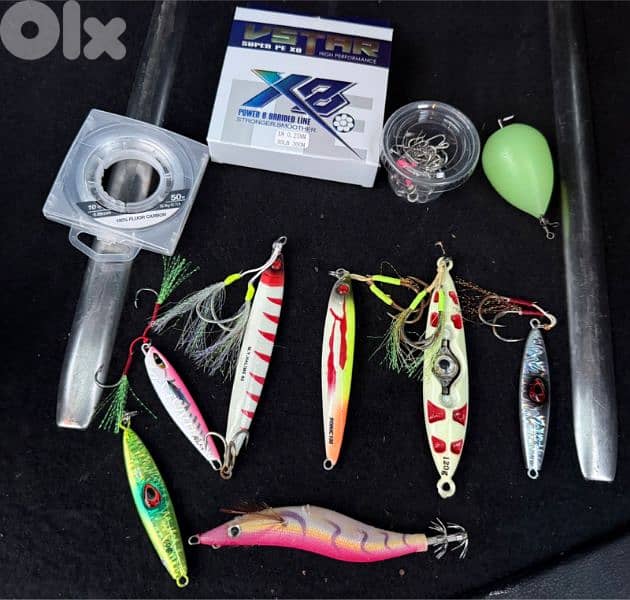 fishing rod and reel (alaris & honoreal) 3