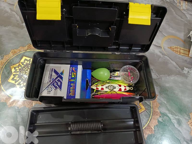 fishing rod and reel (alaris & honoreal) 4