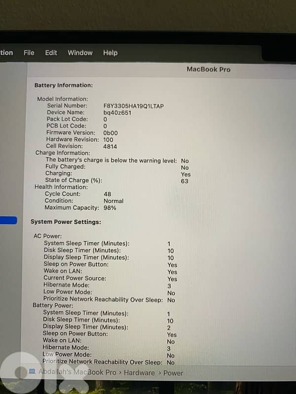 MacBook Pro M3/8G/1T 3