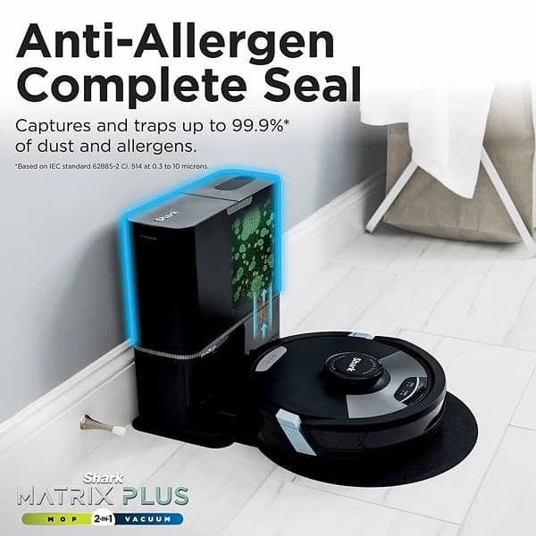 Shark Matrix Plus 2-in-1 Self-Empty Robot Vacuum & Mop 3