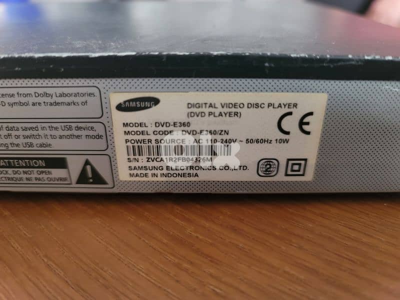 samsung dvd E360 1