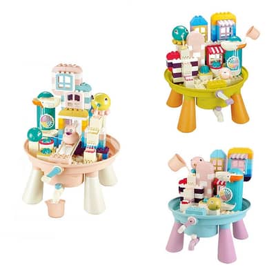 My Bathing Table Building Blocks – Fun Toy for Kids - طاولة استحمام